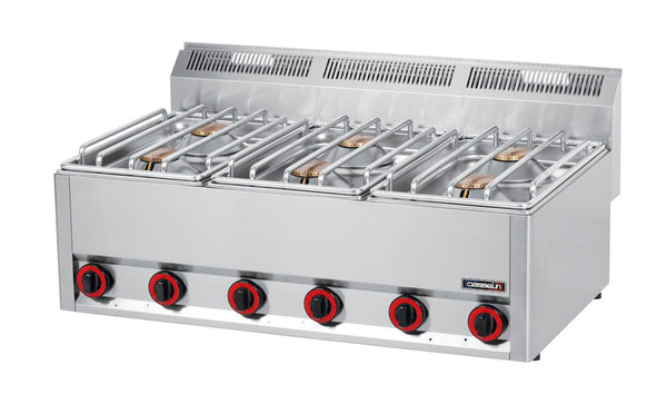 Gas-Tischherd 6 Brenner L 99