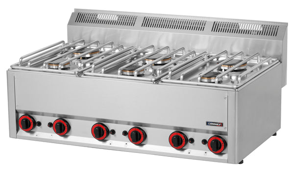 Gas-Tischherd 6 Brenner P 99