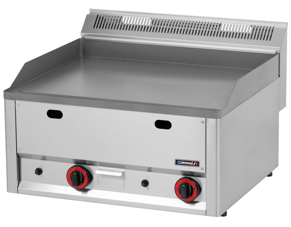 Gas-Grillplatte glatt Gusseisen 66