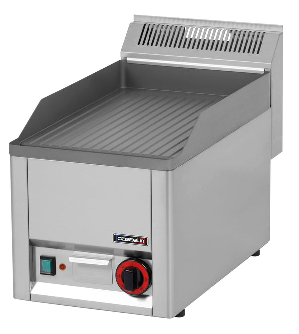 Grillplatte gerillt Gusseisen 33