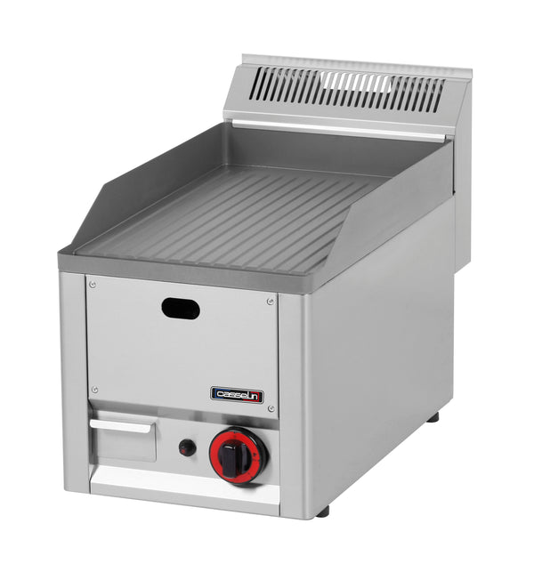 Gas-Grillplatte gerillt Gusseisen 33
