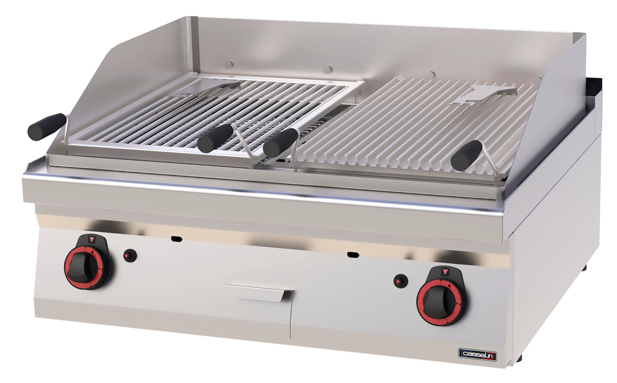 Lavasteingrill doppelt 80