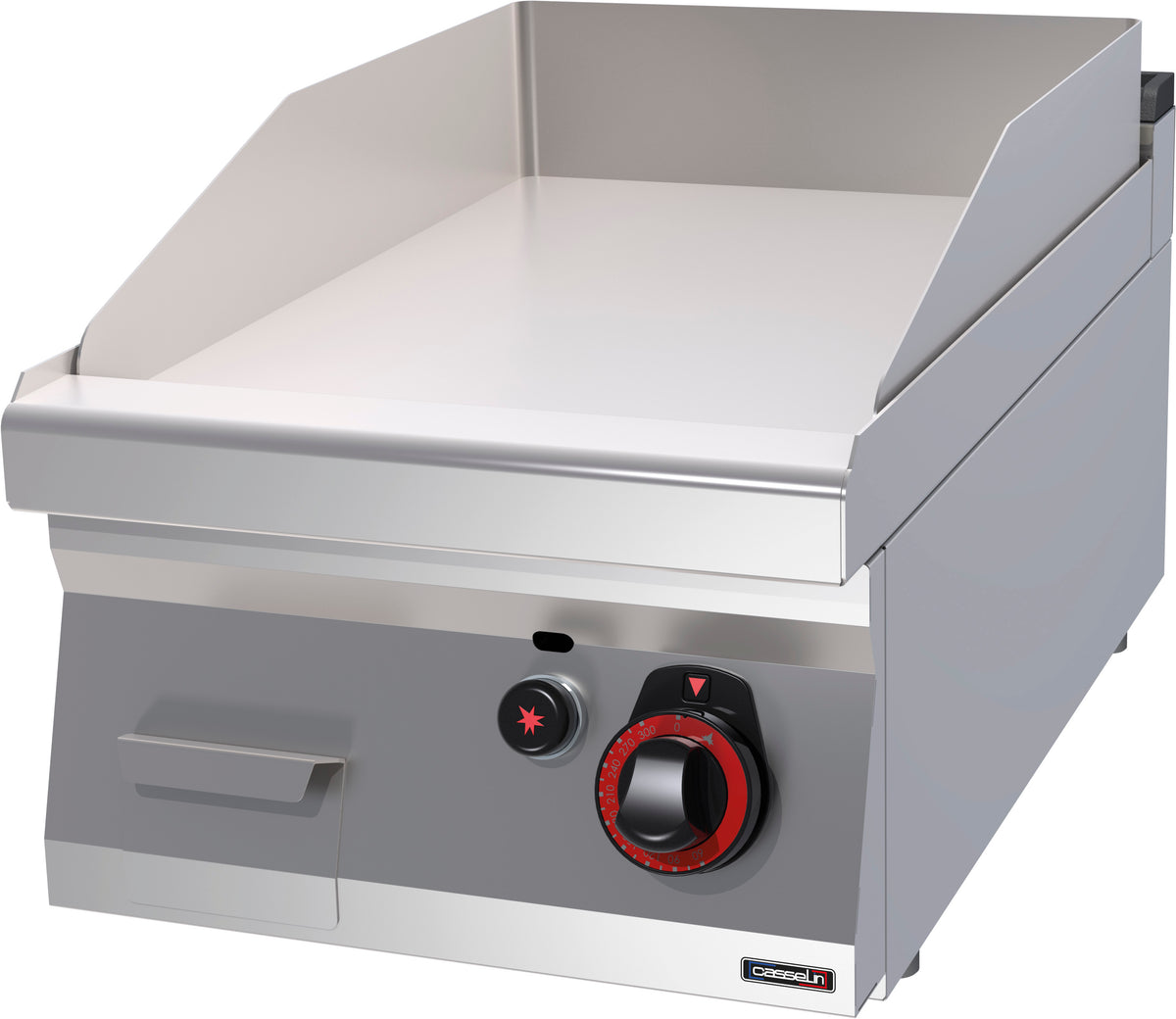 Gas-Grillplatte glatt Gusseisen 40