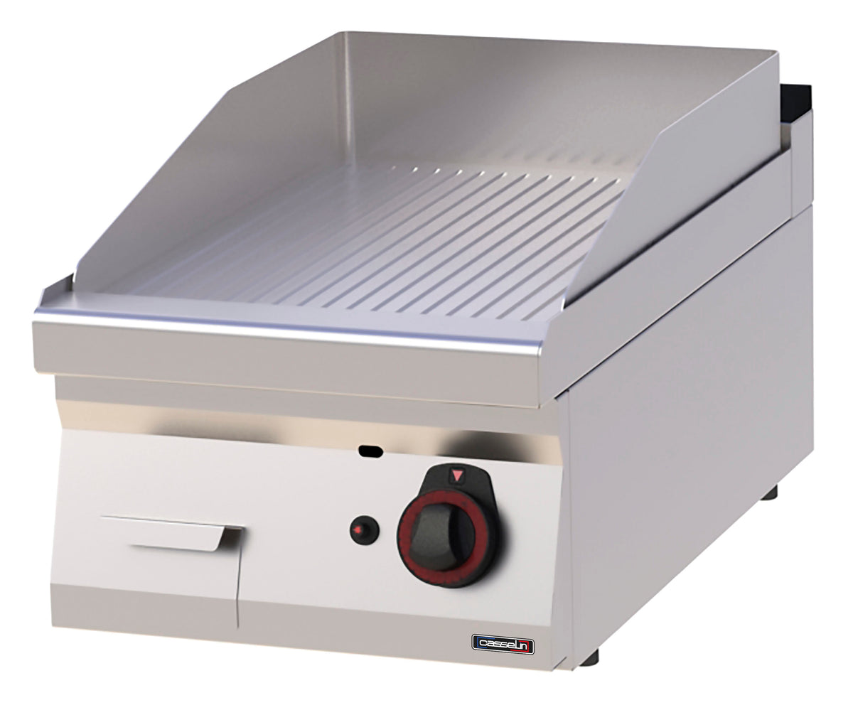 Gas-Grillplatte gerillt Gusseisen 40