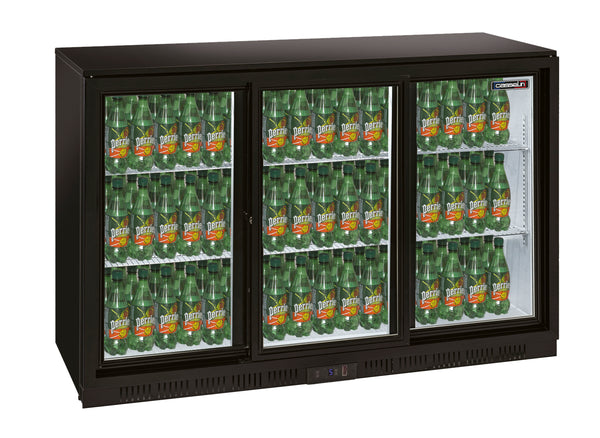 Barkühlschrank 3 Schiebetüren