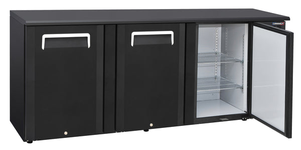Barkühlschrank 3 Volltüren