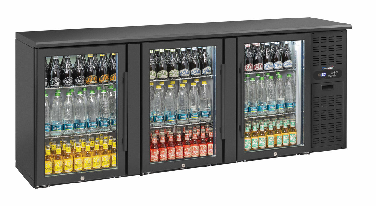 Barkühlschrank 3 Glastüren