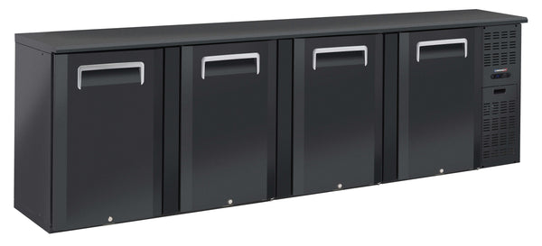 Barkühlschrank 4 Volltüren