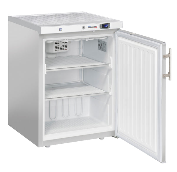 Tiefkühlschrank 200 L Edelstahl