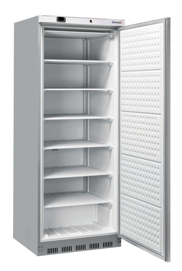 Tiefkühlschrank 400 L Edelstahl