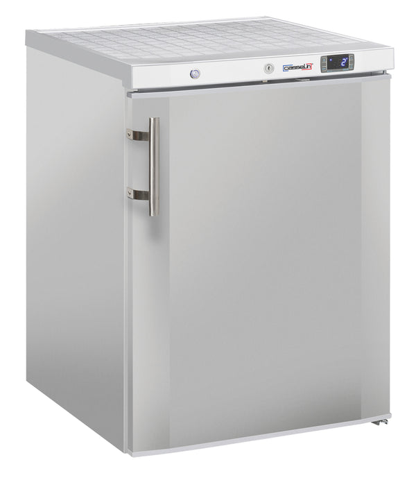Kühlschrank 200 L Edelstahl A++