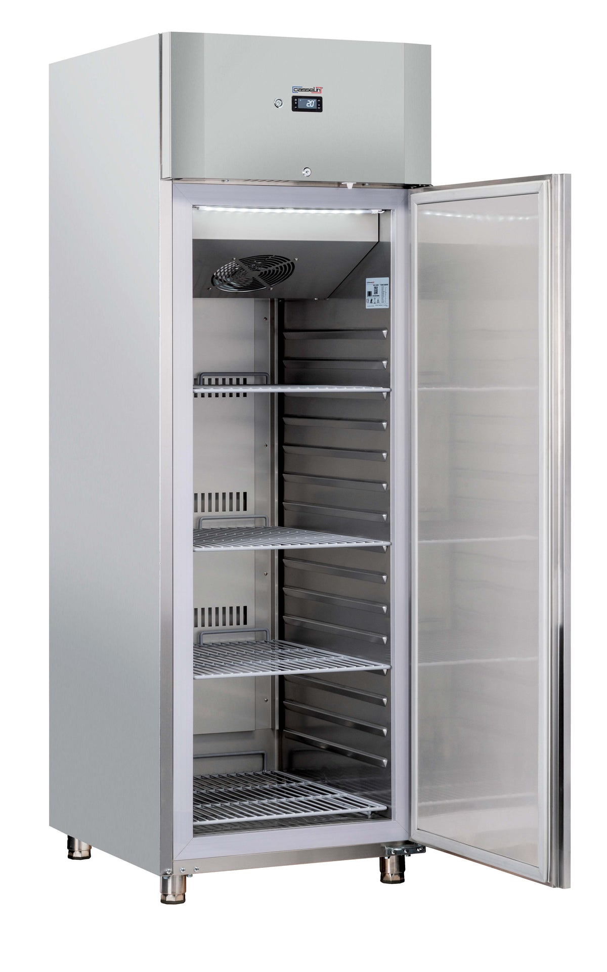 Kühlschrank 546 L Edelstahl