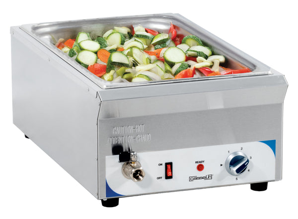 Bain-Marie mit Ablasshahn GN 1/1 - 100 mm