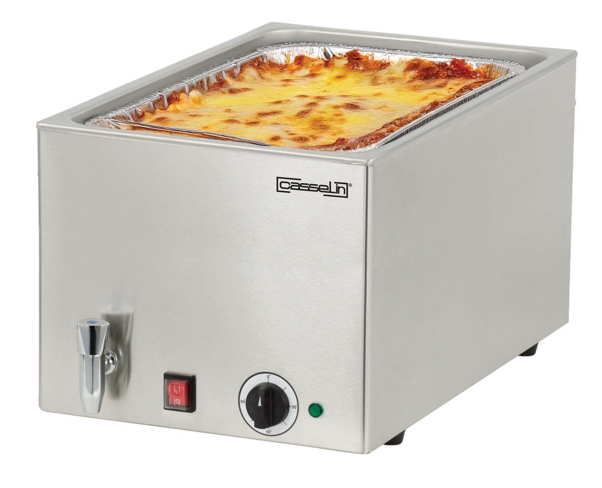 Bain-Marie mit Ablasshahn GN 1/1 - 200 mm