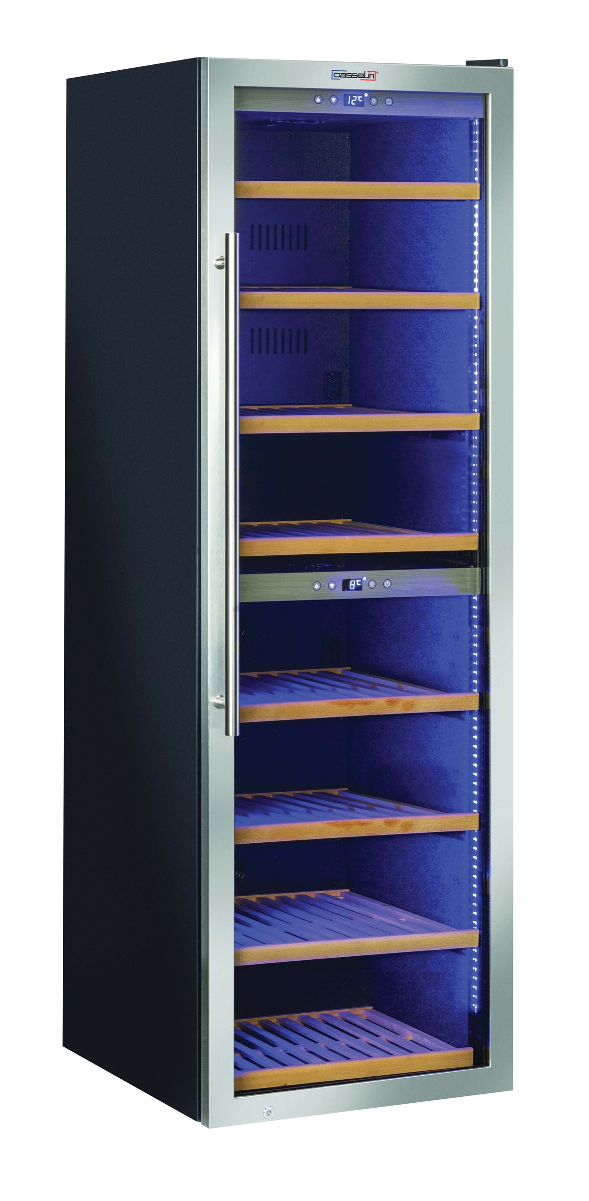 Weinkühlschrank 2 Zonen 163 Flaschen