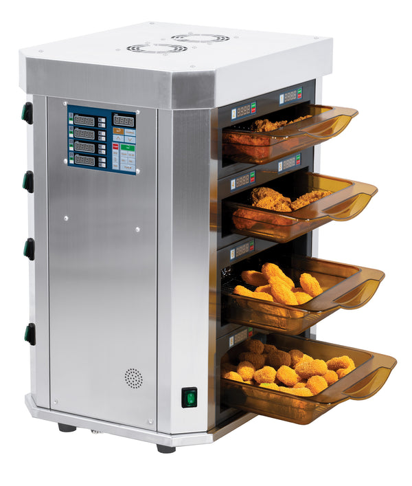 Lager- und Warmhalteschrank vertikal S - 4 Behälter