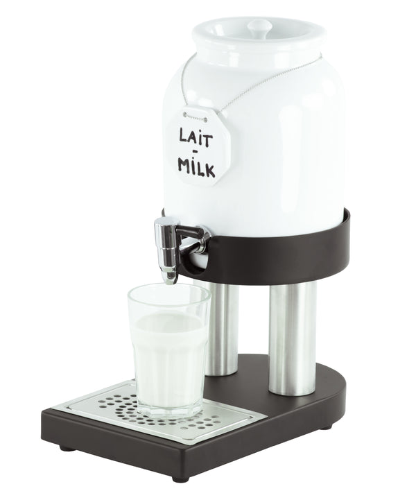 Kaltmilchspender Porzellan 4 L