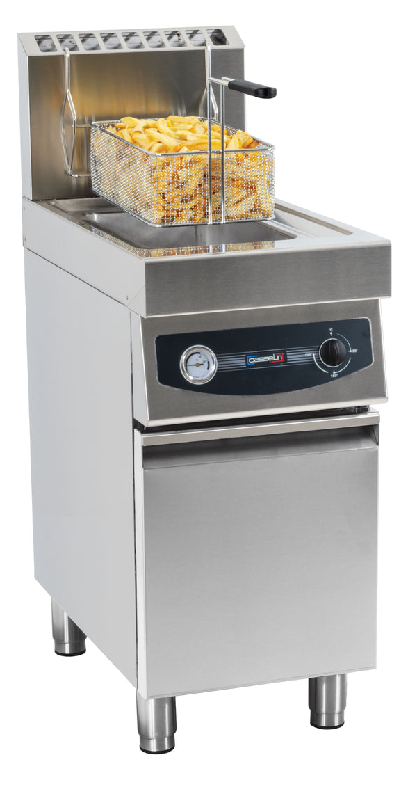 Gas-Fritteuse mit Unterschrank 17 Liter