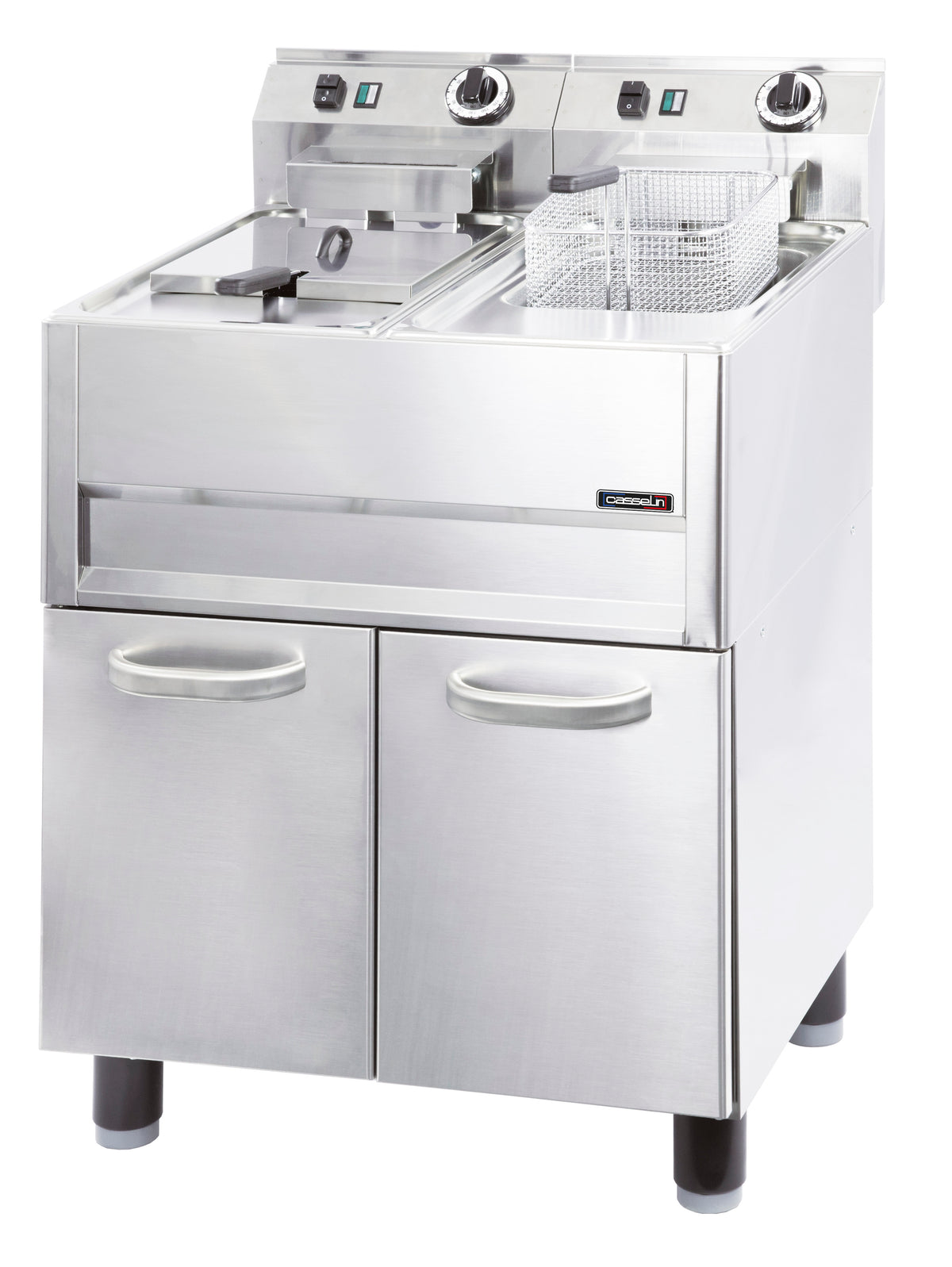Elektro-Standfritteuse 2 x 13 Liter