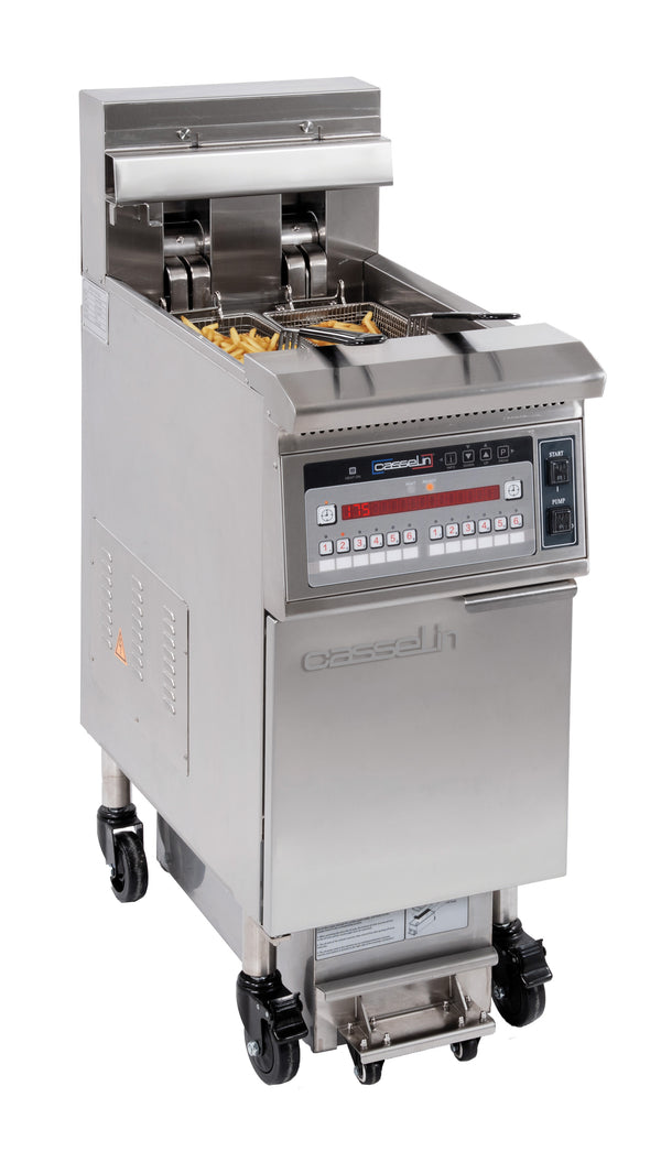 Elektro-Fritteuse mit Filtration 22 Liter