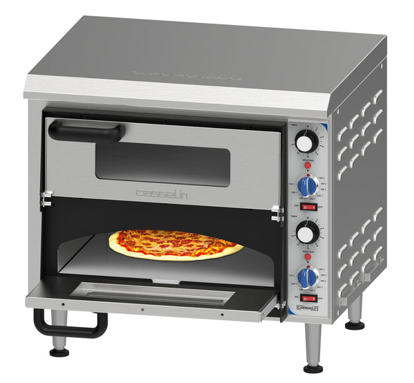 Elektro-Pizzaofen 2 Backkammern 35 cm
