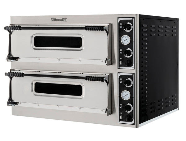 Elektro-Pizzaofen 2x4 Pizzen 35 cm