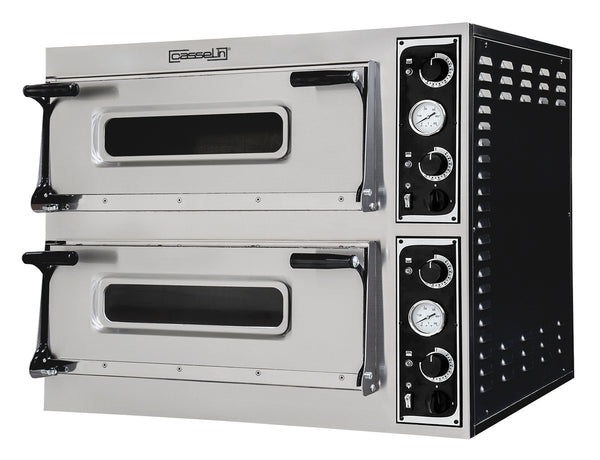 Elektro-Pizzaofen 2x4 Pizzen 40 cm