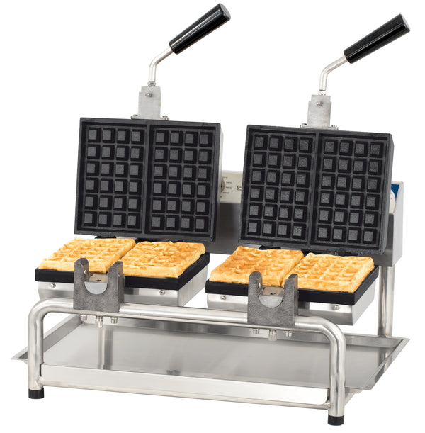 Waffeleisen doppelt 180° Öffnung
