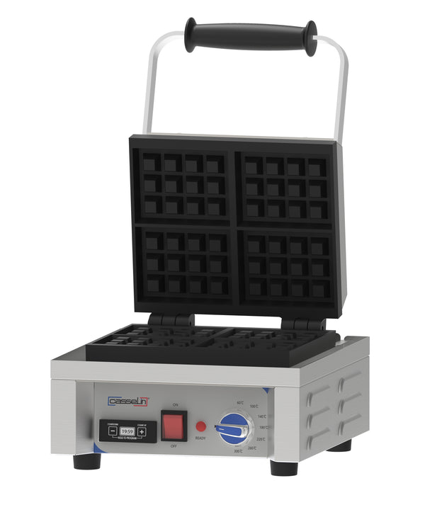 Waffeleisen 90° Öffnung - 4 Mini-Waffeln