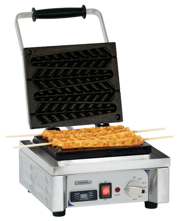 Waffeleisen "am Stiel" einfach 90° Öffnung