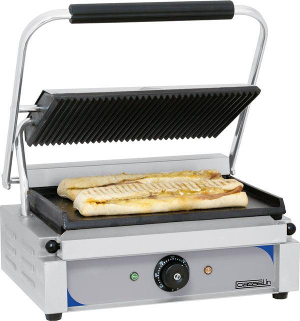 Kontaktgrill Platten gerillt - glatt