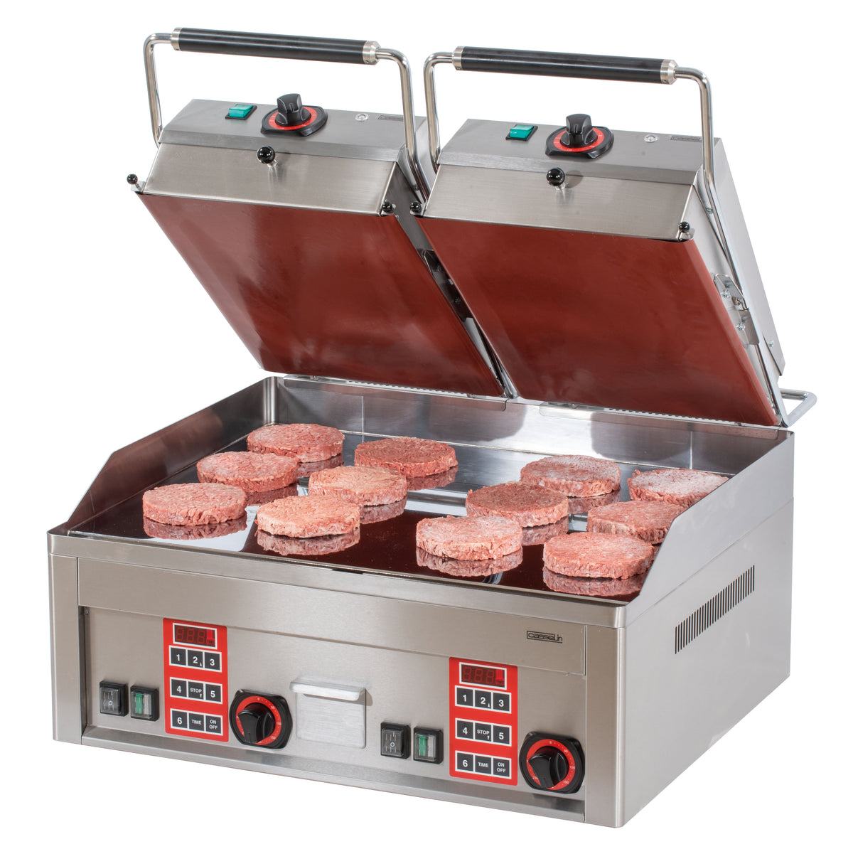 Elektro-Kontaktgrill Clam doppelt - Steakgrill