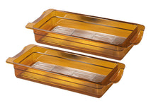 2er-Set Hochtemperaturbehälter für kleinen Lagerschrank