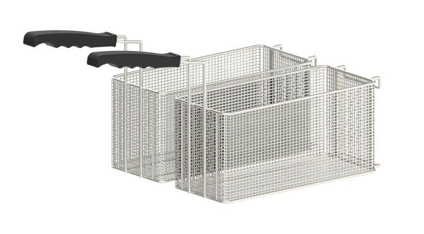 2er-Set Körbe 6,5 L für Fritteuse 16 Liter