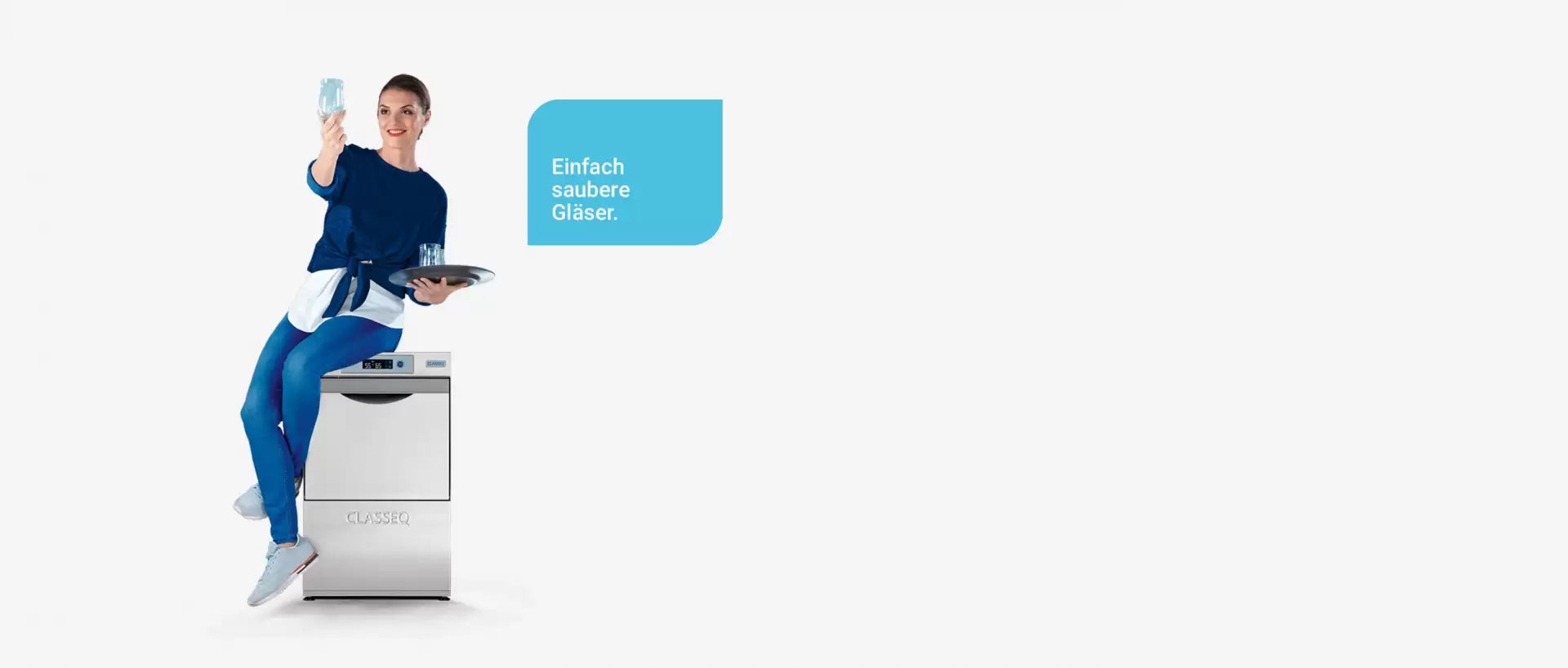 Classeq G400 RBP Gläserspülmaschine Spülmaschine Bistrospülmaschine