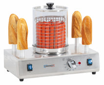 Hot-Dog-Maschine mit 4 Heizdornen