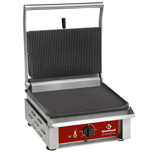 Diamond Kontaktgrill MEDIUM, emaillierte Platten