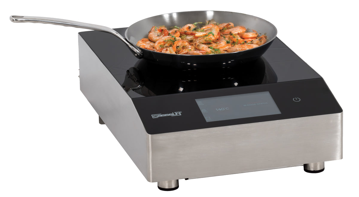 Induktionsplatte 400 Schwarz