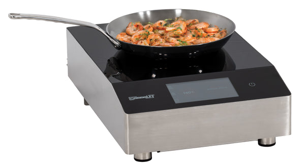 Induktionsplatte 400 Schwarz