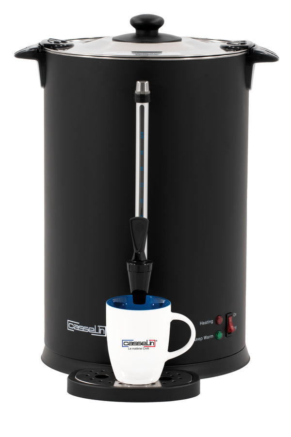Kaffeeperkolator 100 Tassen Schwarz
