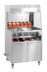 Pommes-Warmhaltestation doppelte Beheizung 800