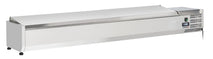 Saladette Tischgerät mit Deckel 10 x GN 1/4