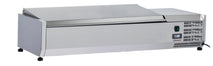 Saladette Tischgerät mit Deckel 3 x GN 1/3 + 1 GN 1/2
