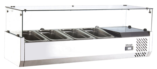 Saladette Tischgerät 4x GN 1/3