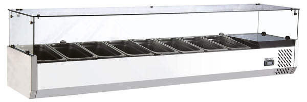 Saladette Tischgerät 8x GN 1/3