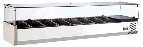 Saladette Tischgerät 8x GN 1/4