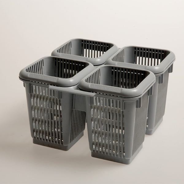 Diamond Besteckbehälter "4 Fächer" aus Polypropylene
