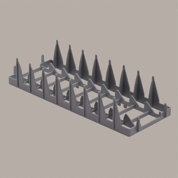 Diamond Einsatz für 8 Platten Ø240 mm, Korb 400x400 mm