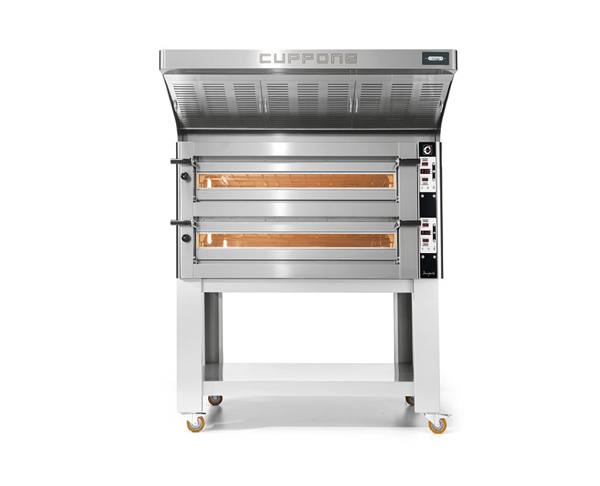 Elektro - Pizzaofen Donatello mit zwei Backkammern 6+6x (Ø 35cm ) Version Lang
