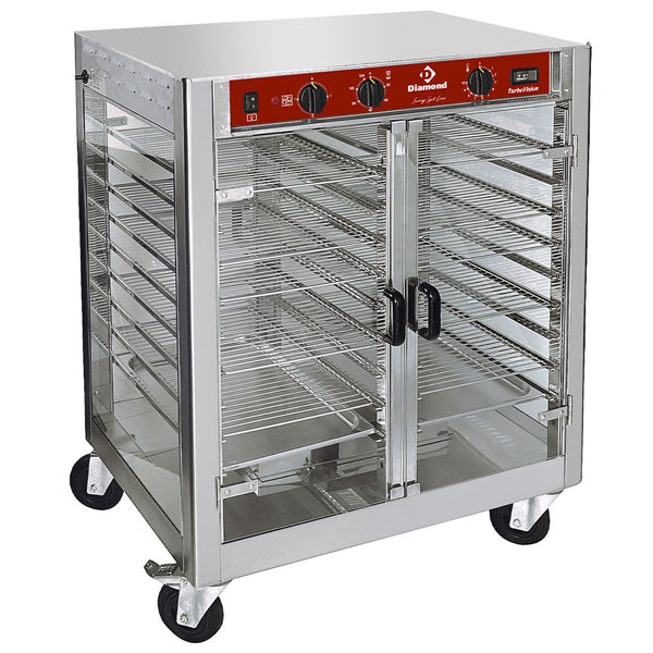 Diamond Wärmeschrank passend zum Grillgerät, auf Rädern